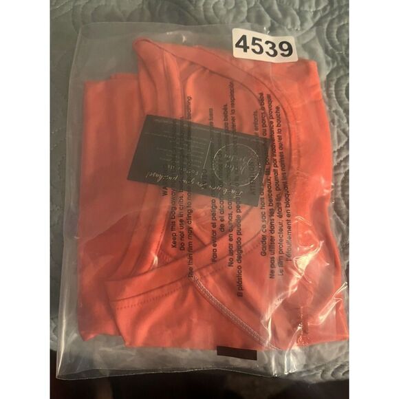 Champion Shirt Women's Small Salmon Orange Athletic Top - Picture 8 of 8